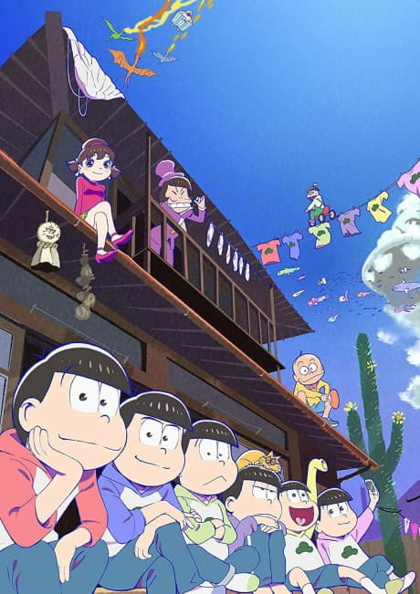 Pôster oficial do anime Mr. Osomatsu 2ª Temporada em português