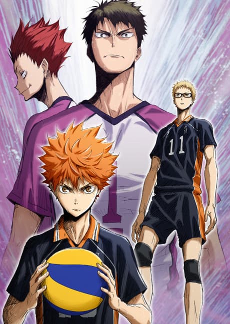 Pôster oficial do anime HAIKYU!! A Batalha de Conceitos em português