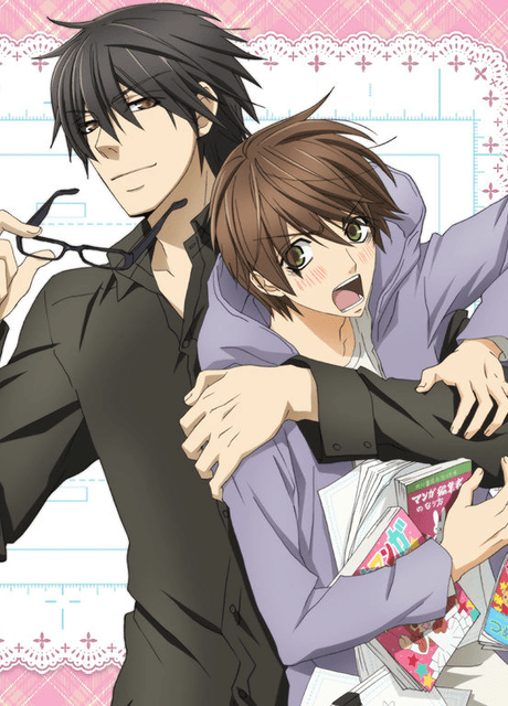 Pôster oficial do anime Sekaiichi Hatsukoi em português