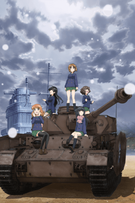 Pôster oficial do anime Girls und Panzer das Finale - Parte 1 em português