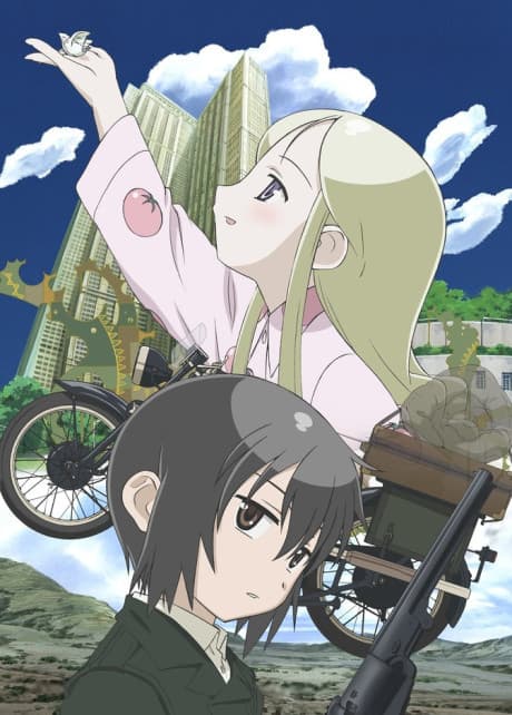 Pôster oficial do anime Kino no Tabi: the Beautiful World - Byouki no Kuni: For You em português