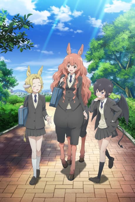 Pôster oficial do anime A Centaur's Life em português
