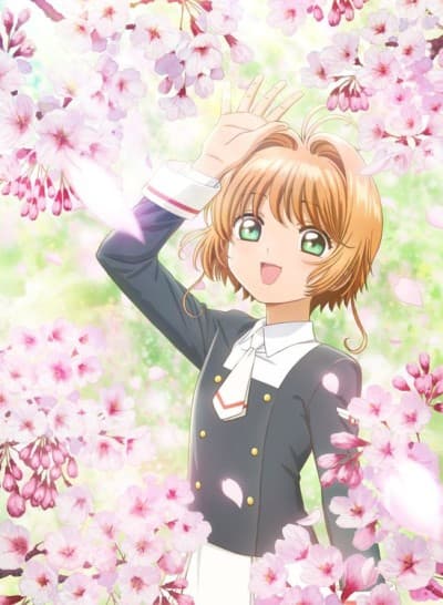 Pôster oficial do anime Cardcaptor Sakura: Clear Card Prologue – Sakura and the Two Bears em português