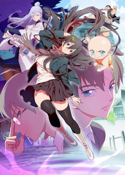 Pôster oficial do anime To Be Heroine em português