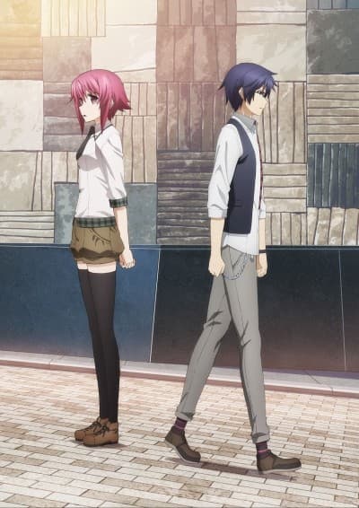 Pôster oficial do anime CHAOS;CHILD SILENT SKY em português