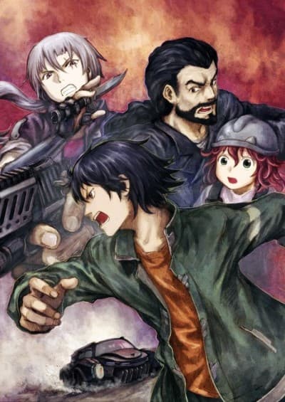 Pôster oficial do anime RErideD: Tokigoe no Derrida em português