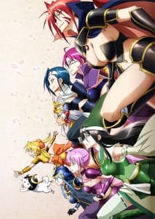 Pôster oficial do anime Sengoku Otome: Momoiro Paradox em português