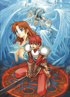 Pôster oficial do anime Ys em português