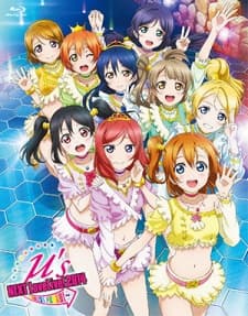 Pôster oficial do anime Love Live! School idol project: μ's →NEXT LoveLive! 2014 - ENDLESS PARADE Makuai Drama em português