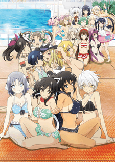 Pôster oficial do anime Senran Kagura: Estival Versus - Festival Eve Full of Swimsuits em português