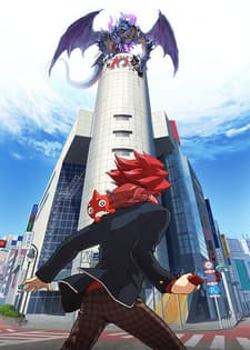 Pôster oficial do anime Monster Strike em português