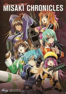 Pôster oficial do anime Misaki Chronicle: Divergence Eve em português