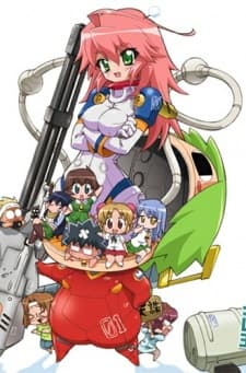 Pôster oficial do anime Kemeko Deluxe em português
