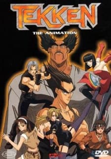 Pôster oficial do anime Tekken: The Motion Picture em português