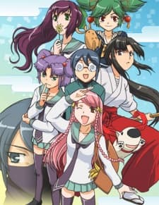 Pôster oficial do anime Kage Kara Mamoru! em português