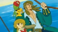 Pôster oficial do anime Treasure Island: The Movie em português