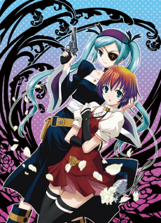 Pôster oficial do anime Venus Versus Virus em português