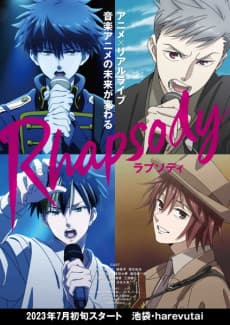 Pôster oficial do anime Rhapsody em português