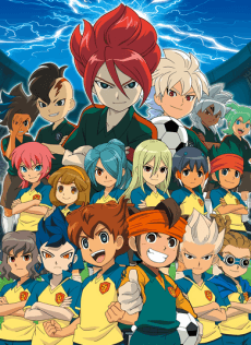Pôster oficial do anime Inazuma Eleven: Choujigen Dream Match em português